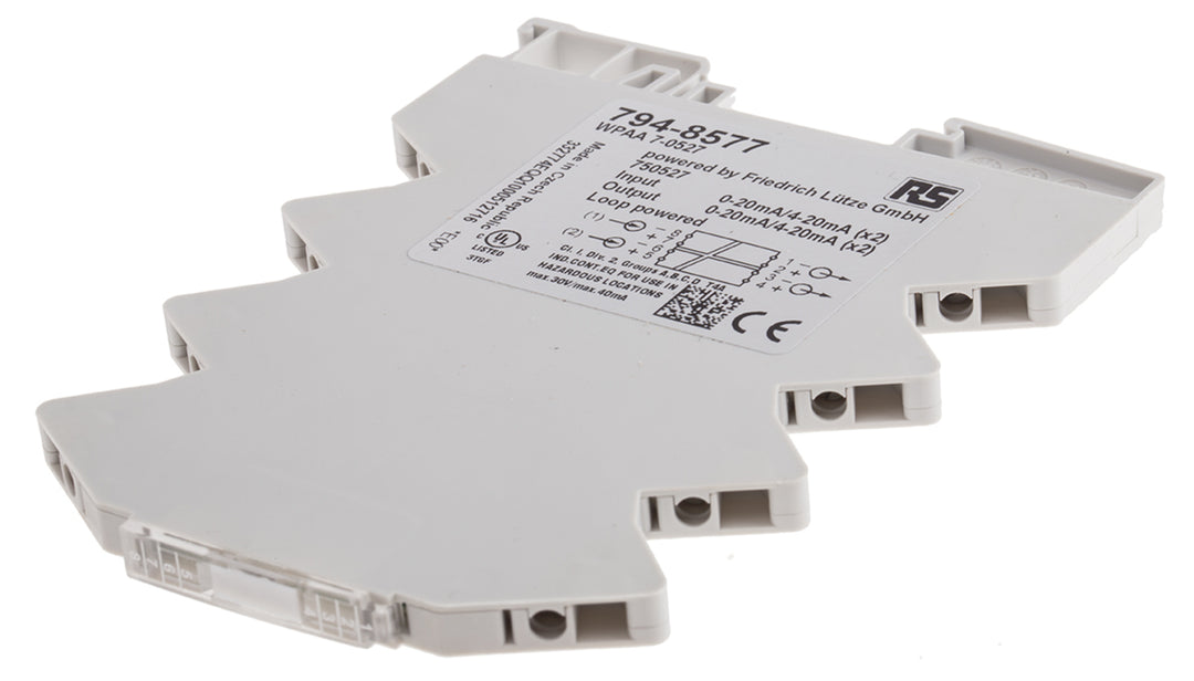 TieDex UK Signal Conditioner, Current Input, Current Output, Groups A, C, B, D, Class I, Division 2