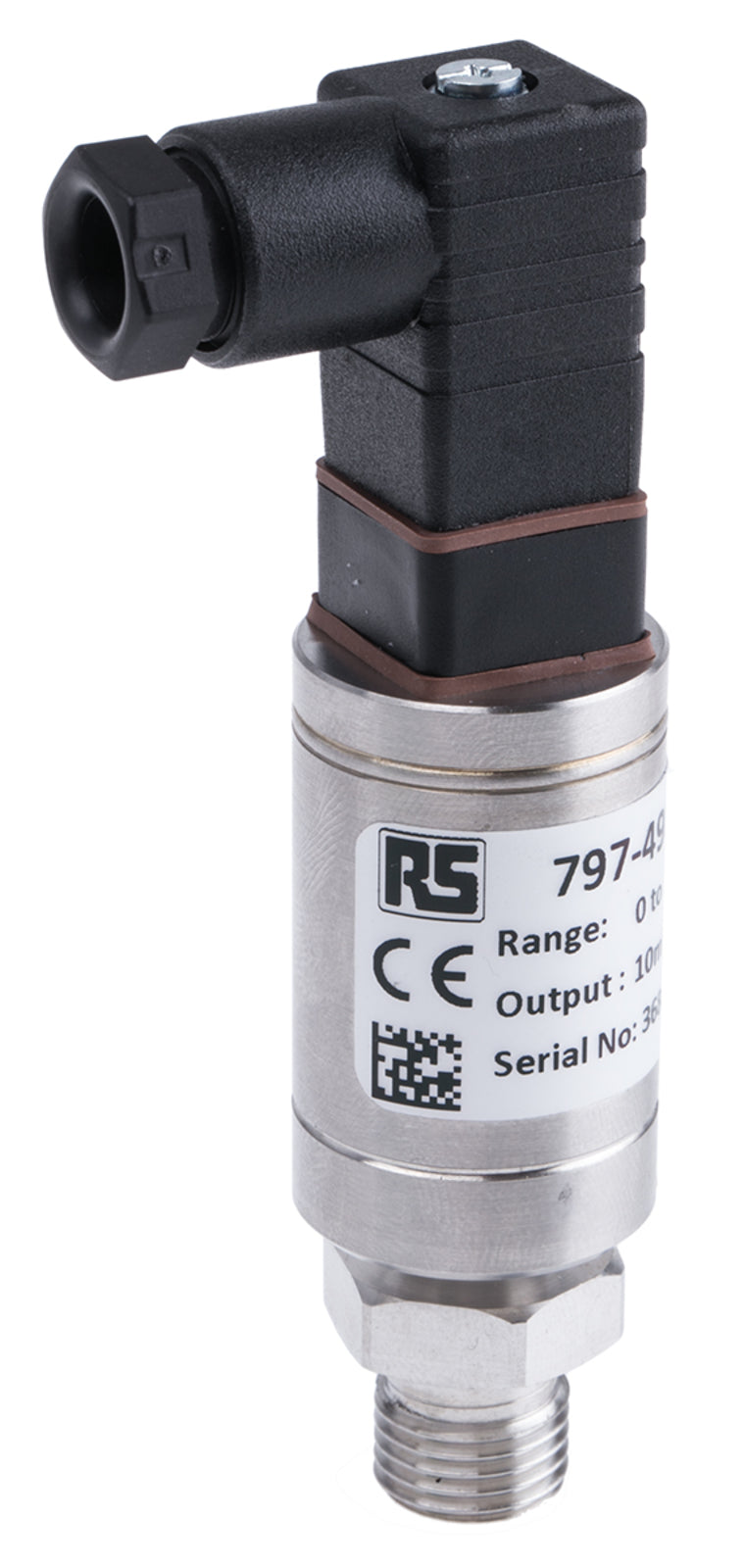 TieDex UK Pressure Sensor, Voltage Output 0 bar 1 bar, Gauge Reading