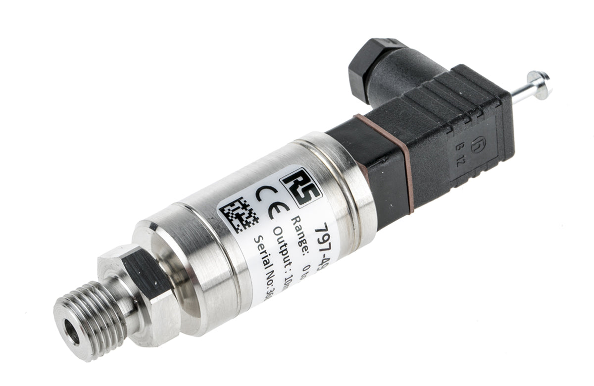 TieDex UK Pressure Sensor, Voltage Output 0 bar 100 bar, Relative Reading