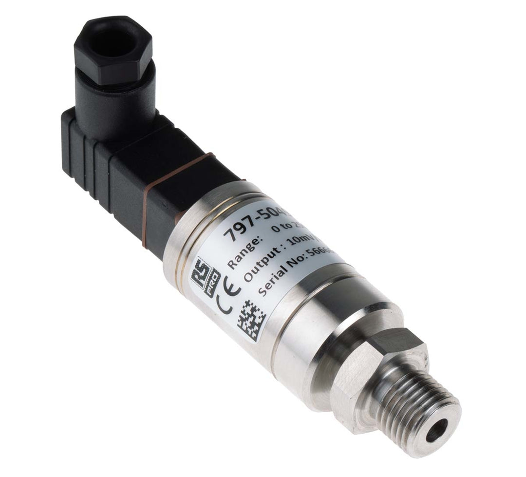 TieDex UK Pressure Sensor, Voltage Output 0 bar 250 bar, Gauge Reading