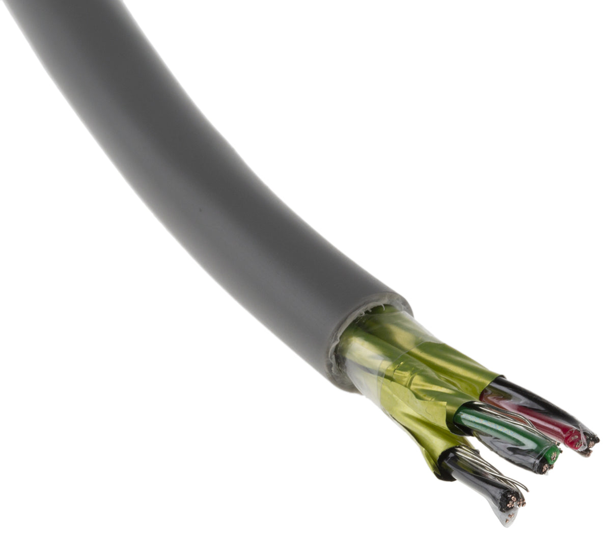 TieDex UK Data Cable 3 Pairs 6 Cores 0.33 mm² 50 m Grey Sheath Polyvinyl Chloride