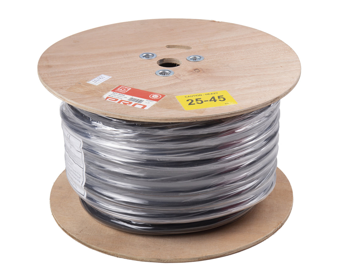 TieDex UK 5 Core Power Cable, Black 6mm² 60 °C, 50 m CPE