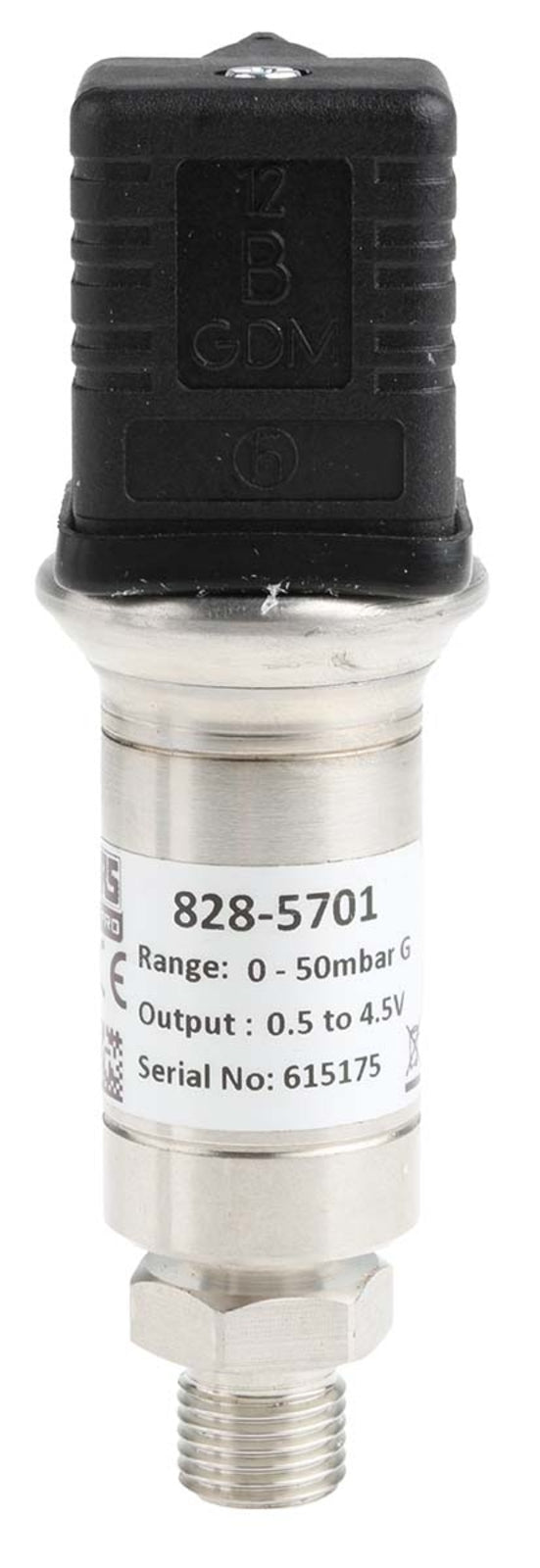 TieDex UK Pressure Sensor, Voltage Output 0 bar 1000 mbar, Gauge Reading