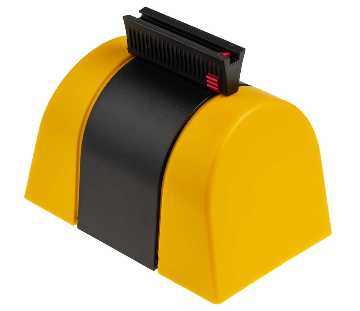 TieDex UK Yellow, Black Safety Barrier, Yellow Tape, Polyester, Plastic, Polyester, Retractable Barrier, 4.6 m