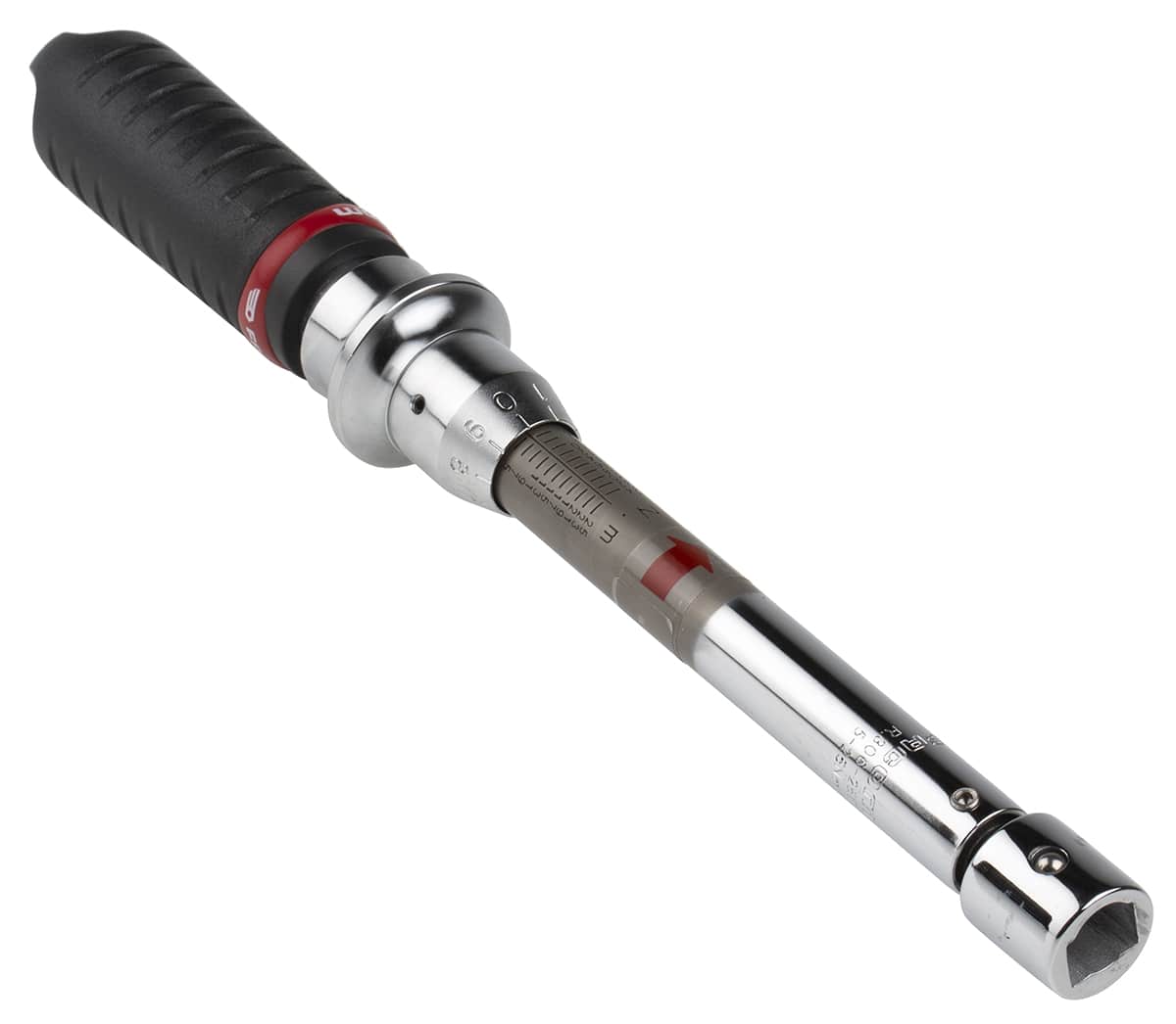 Facom Click Torque Wrench, 5 To 25 Nm, Square Drive, 271mm Overall