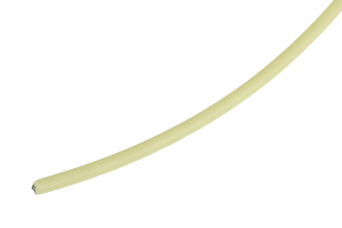 TieDex UK Yellow 0.6 mm² Hook Up Wire, 20 AWG, 19 x 0.2 mm, 200 μm core strands, 100 m, Polytetrafluoroethylene