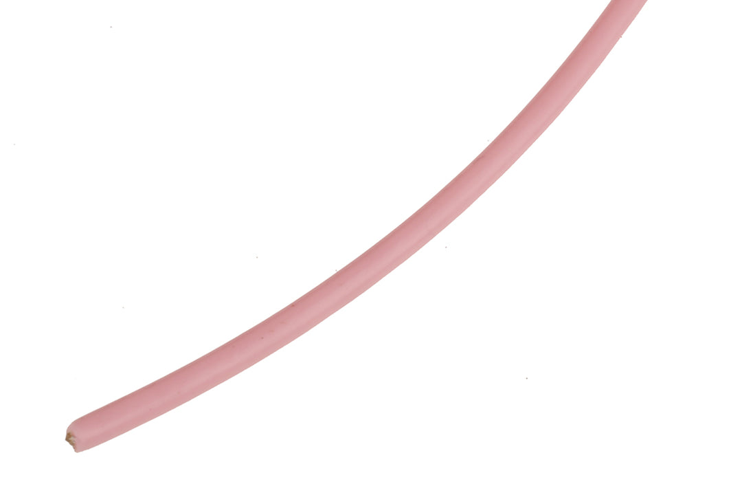 TieDex UK Pink 0.34 mm² Hook Up Wire, 22 AWG, 19 x 0.15 mm, 150 μm core strands, 100 m, Polytetrafluoroethylene