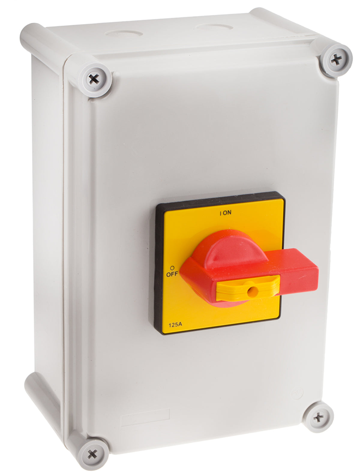TieDex UK 3-Pole Panel Mount Isolator Switch -, IP65, 125A, 75 kW
