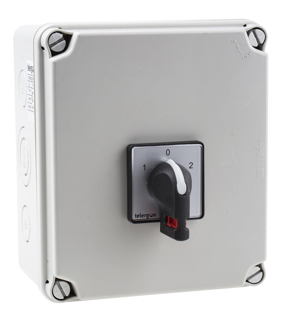 TieDex UK 2-Pole Panel Isolator Switch -, IP65, 40A, 37 kW