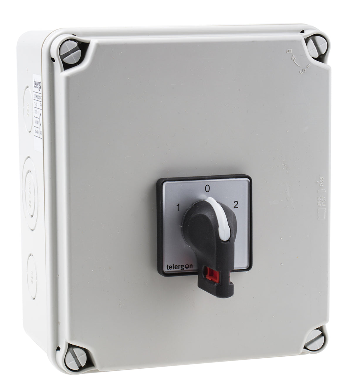 TieDex UK 2-Pole Panel Isolator Switch -, IP65, 40A, 37 kW