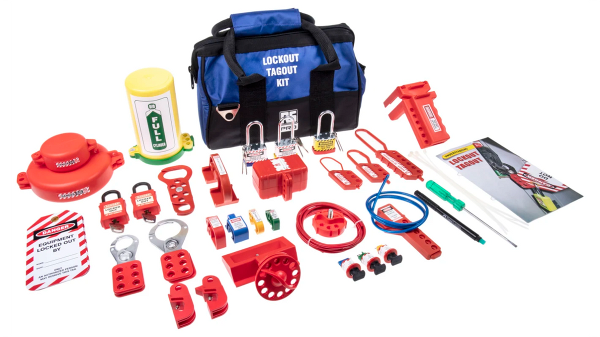 TieDex UK White Lockout Kit Lockout Kit