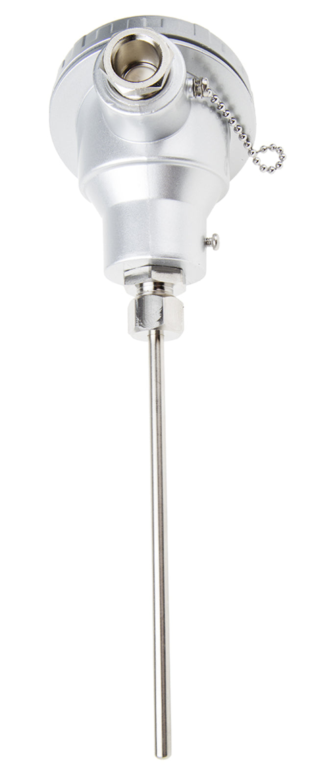TieDex UK PT100 RTD Sensor 6 mm Dia, 150 mm Long, 3 Wire, Class B 450 °C max
