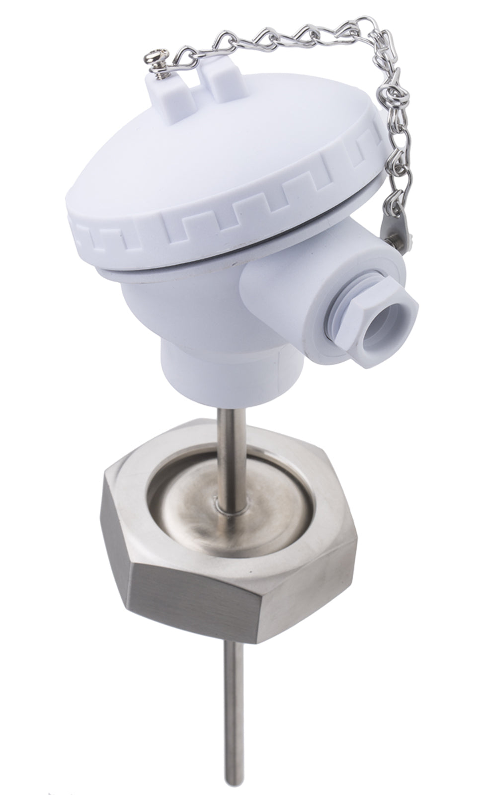 TieDex UK PT100 RTD Sensor 6 mm Dia, 125 mm Long, 4 Wire, Class B 150 °C max