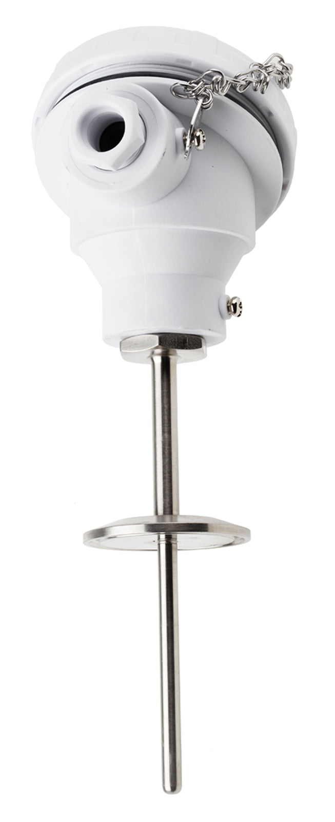 TieDex UK PT100 RTD Sensor 6 mm Dia, 75 mm Long, 4 Wire, Class B 150 °C max