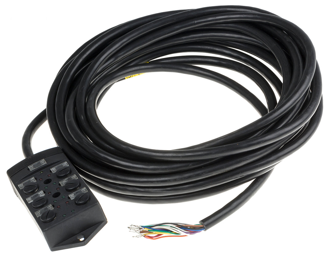 TieDex UK Sensor Box, 6 Port, 10 m