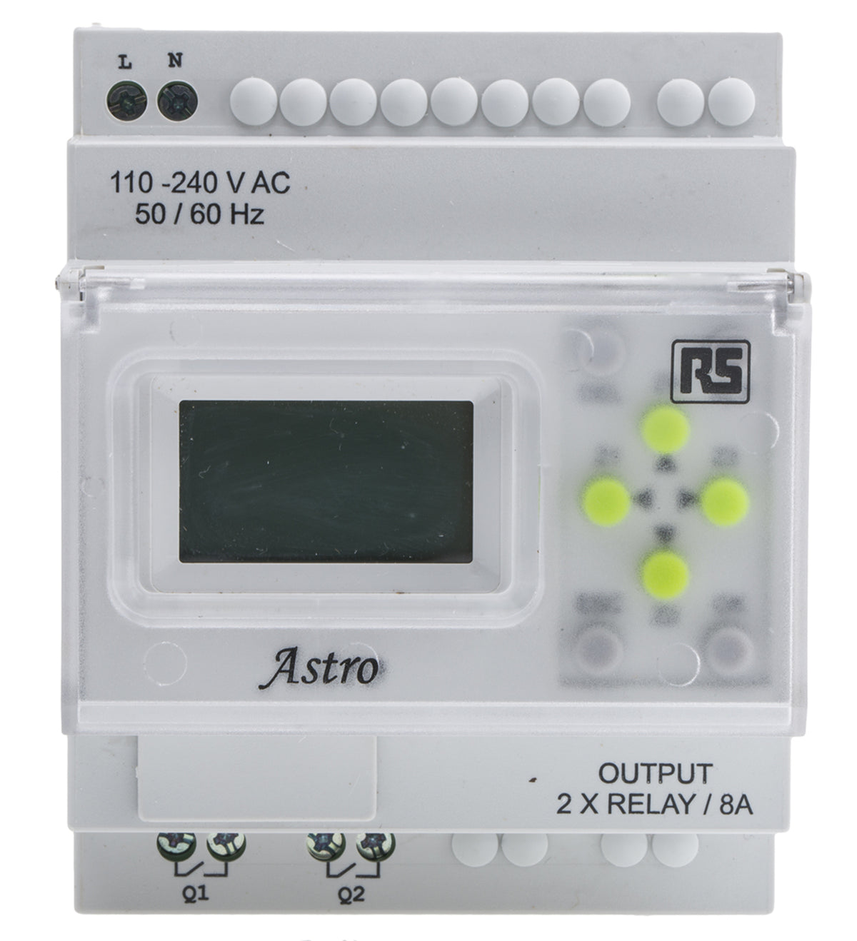 TieDex UK Astronomical Timer TieDex UK Astro Digital Time Switch, 2-Channel 240V ac