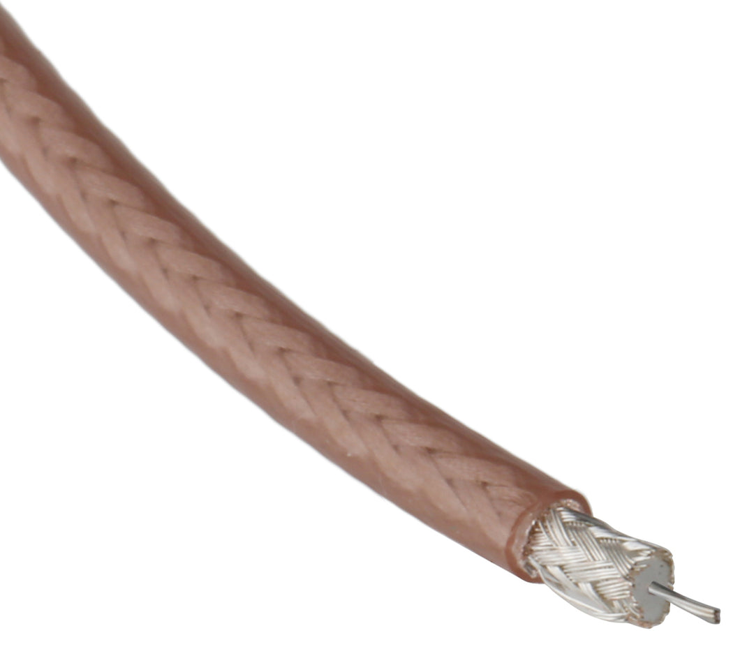 TieDex UK 75 Ω Coaxial Cable, 25 m Brown