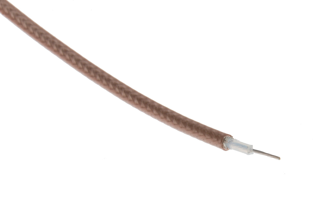 TieDex UK 50 Ω Coaxial Cable, 100 m Brown