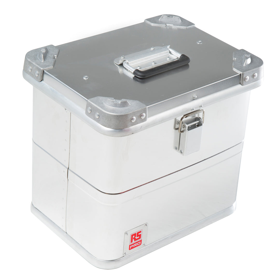 TieDex UK Metal Waterproof Watertight Transit Case, 380 mm 285 mm 340 mm