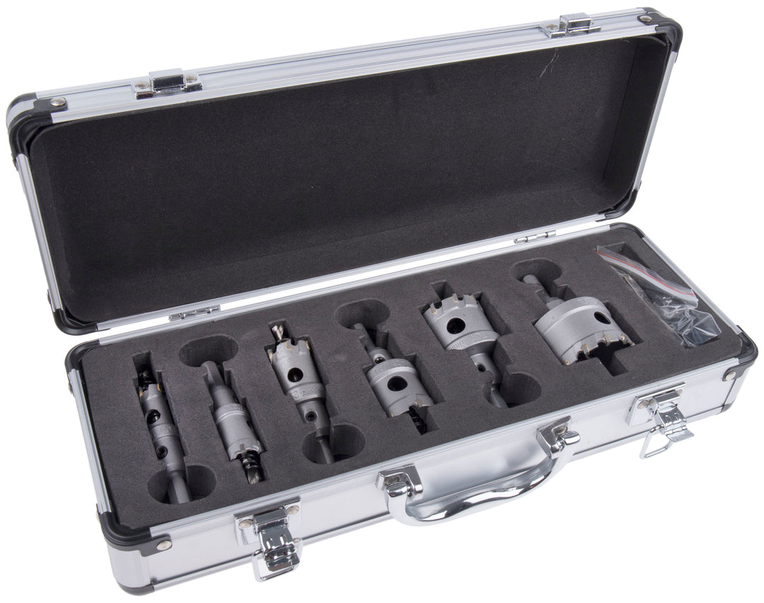 TieDex UK Tungsten Carbide Tipped 51 mm Diameter Drill Bit, 7 Pieces