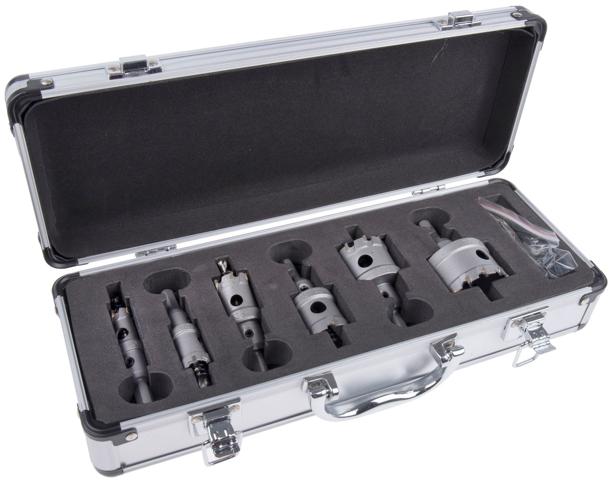 TieDex UK Tungsten Carbide Tipped 51 mm Diameter Drill Bit, 7 Pieces
