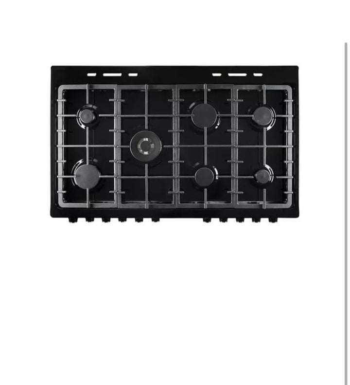 MONTPELLIER MDFRC100C 100 cm Dual Fuel Range Cooker - Cream & Chrome Made in Germany