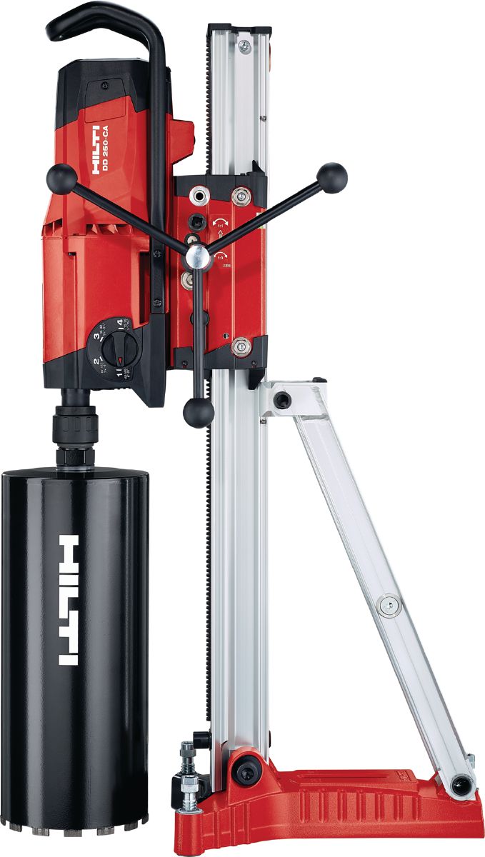 Brand New Hilti Diamond coring DD 250-CA Core drill Kit DD 250 BS + HD30 + VBP + Wheels #3784909