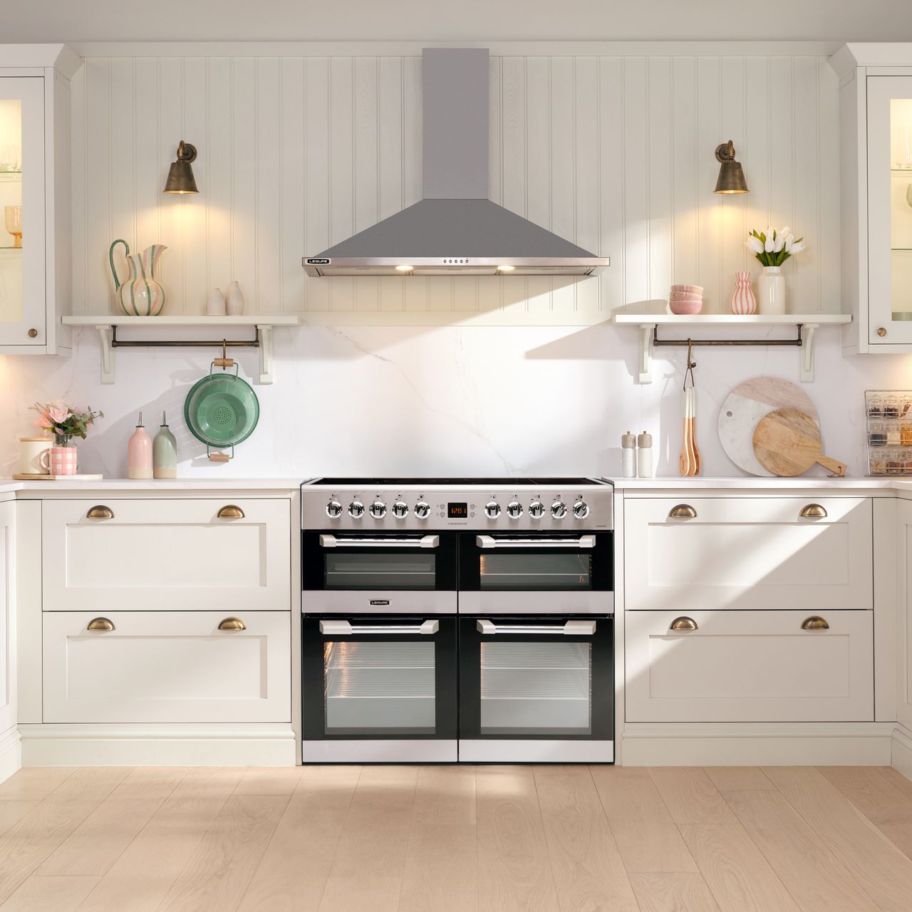 Leisure Cuisinemaster CS100C510X 100cm wide Electric Range Cooker with Ceramic Hob - Stainless Steel