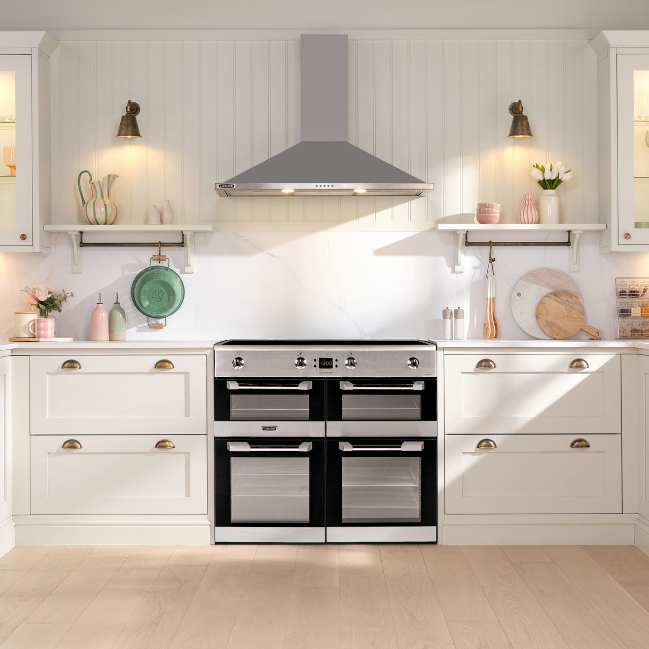Leisure Cuisinemaster CS100D510X 100cm wide Electric Range Cooker with Induction Hob - Stainless Steel