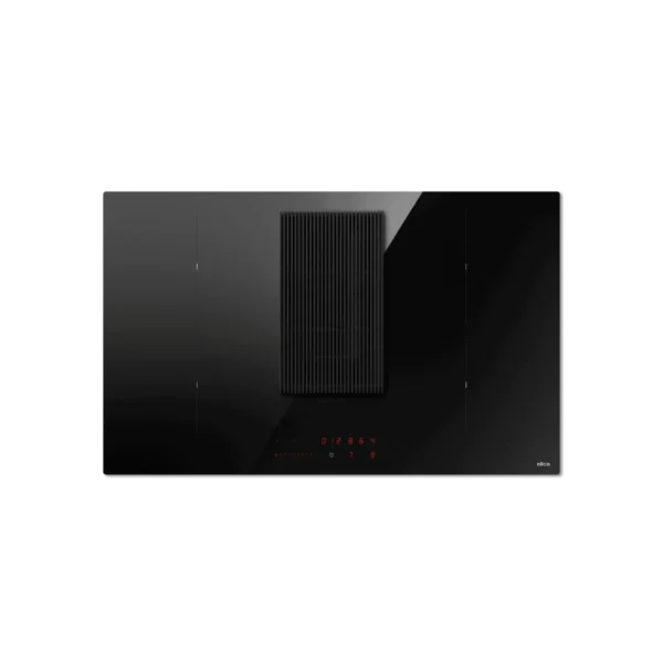 Elica NikolaTesla Prime Plus S 83cm Black Induction Hob with Downdraft Extractor
