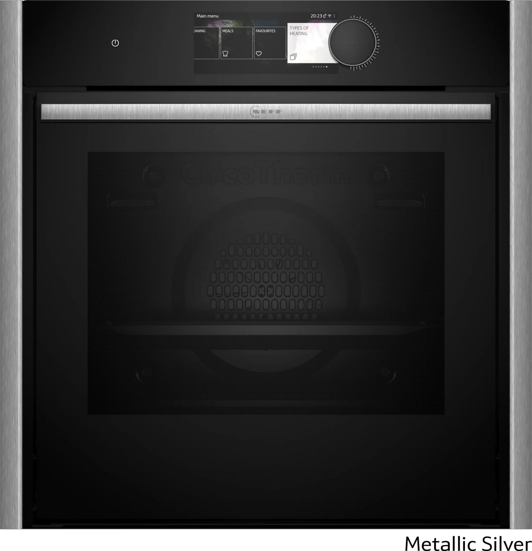 Neff N90 B69CY7MY0 60cm Wide Built-In Pyrolytic Single Oven