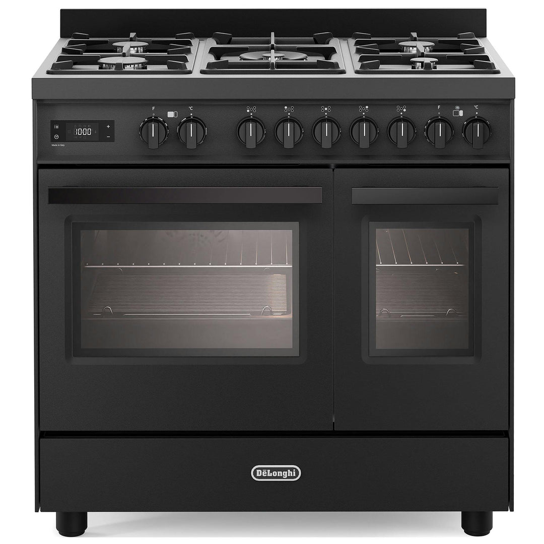 DeLonghi PRO965TMAA 90cm Wide Professional Line Dual Fuel Range Cooker in Anthracite