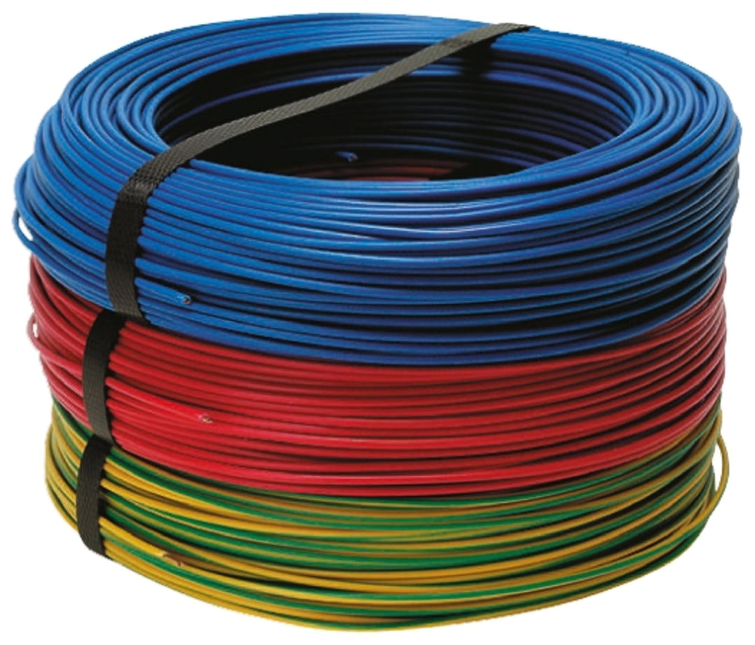 TieDex UK 6491X Series Black 4 mm² Hook Up Wire, 100 m, Polyvinyl Chloride