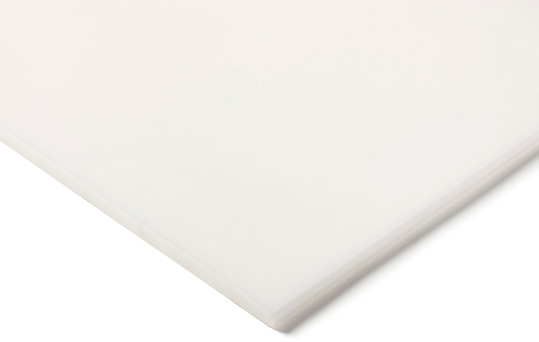 TieDex UK White POM Plastic Sheet, 500 mm x 300mm x 40 mm, Fine Weave Cotton, Acrylic, Fibreglass, Epoxy Resin