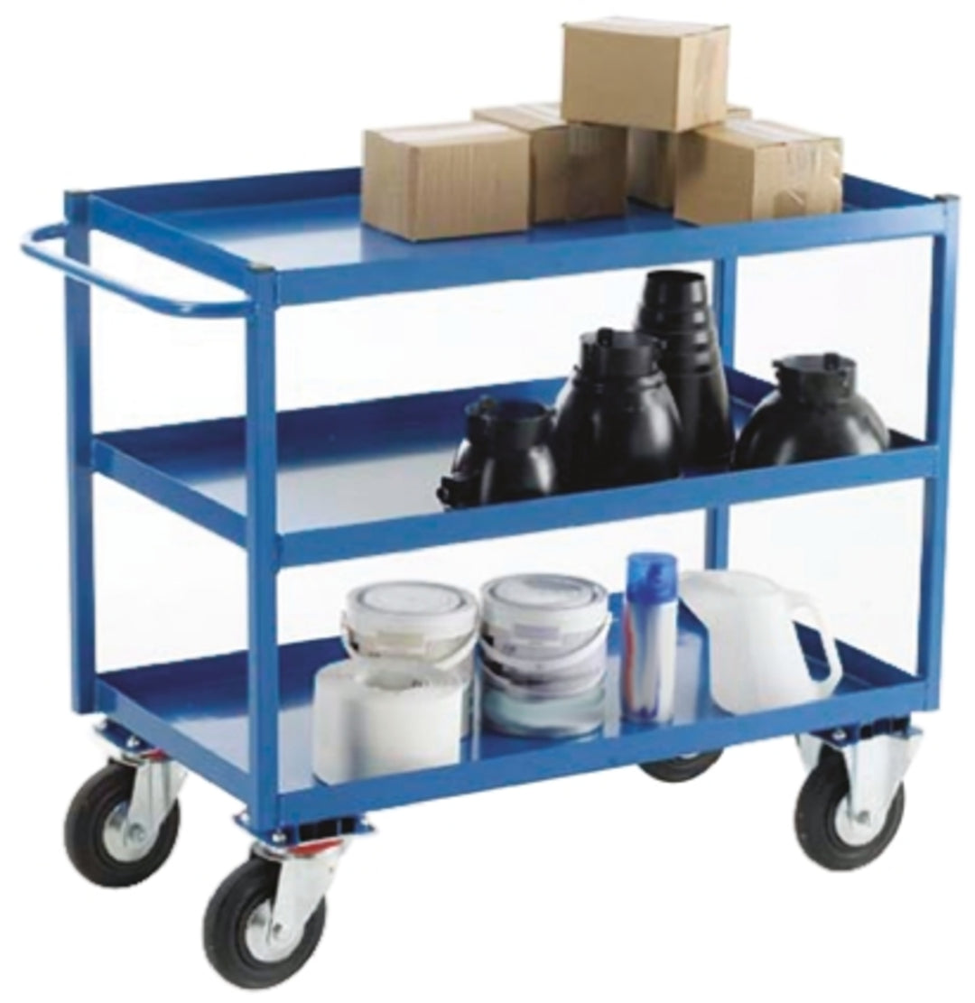 TieDex UK 3 Steel Cushion Trolley, 500 mm, 350 kg Load, 900 mm