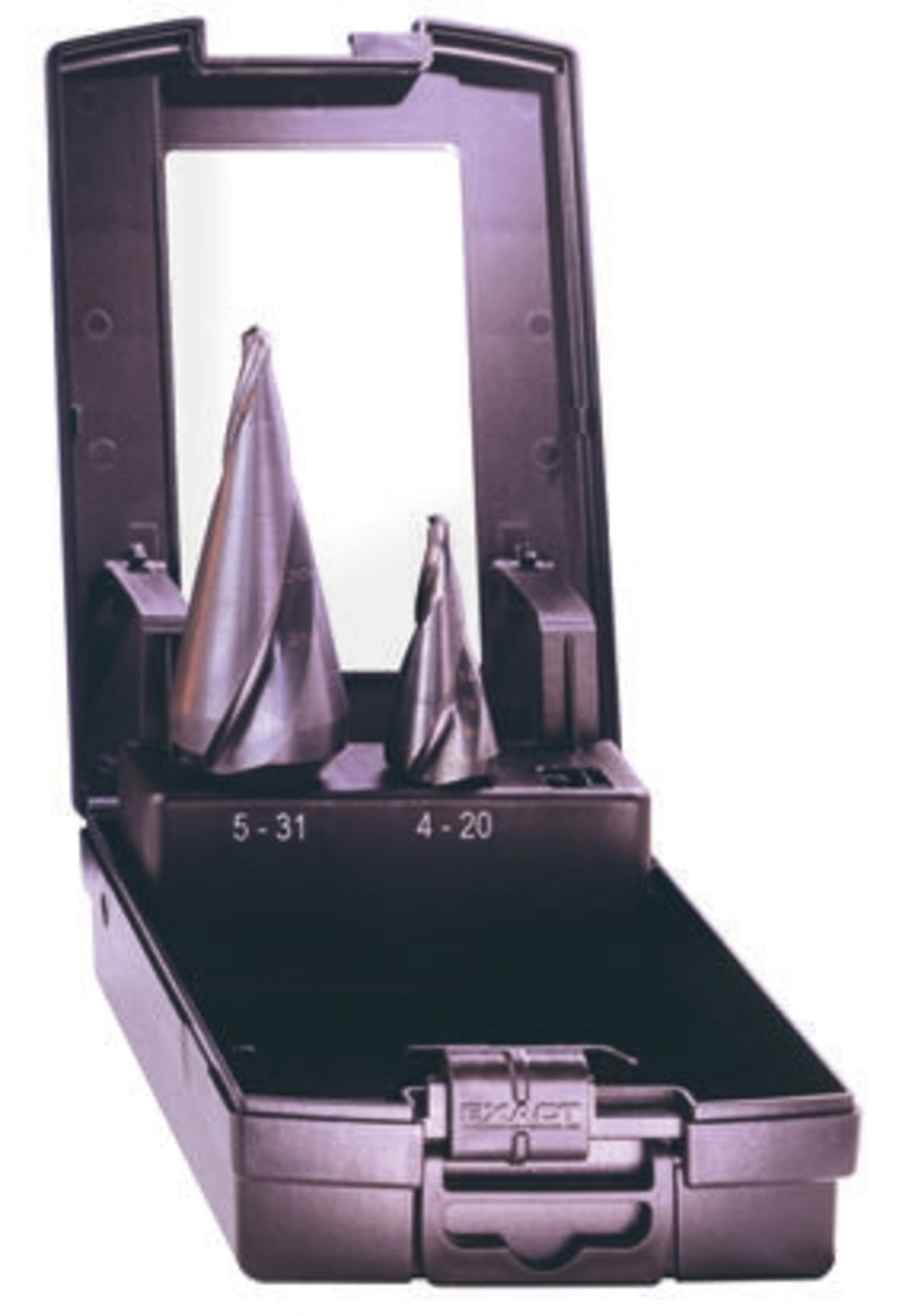TieDex UK 2-Piece Step Drill Bit Set for Metal, 31 mm Max, 5 mm Min, High Speed Steel Bits