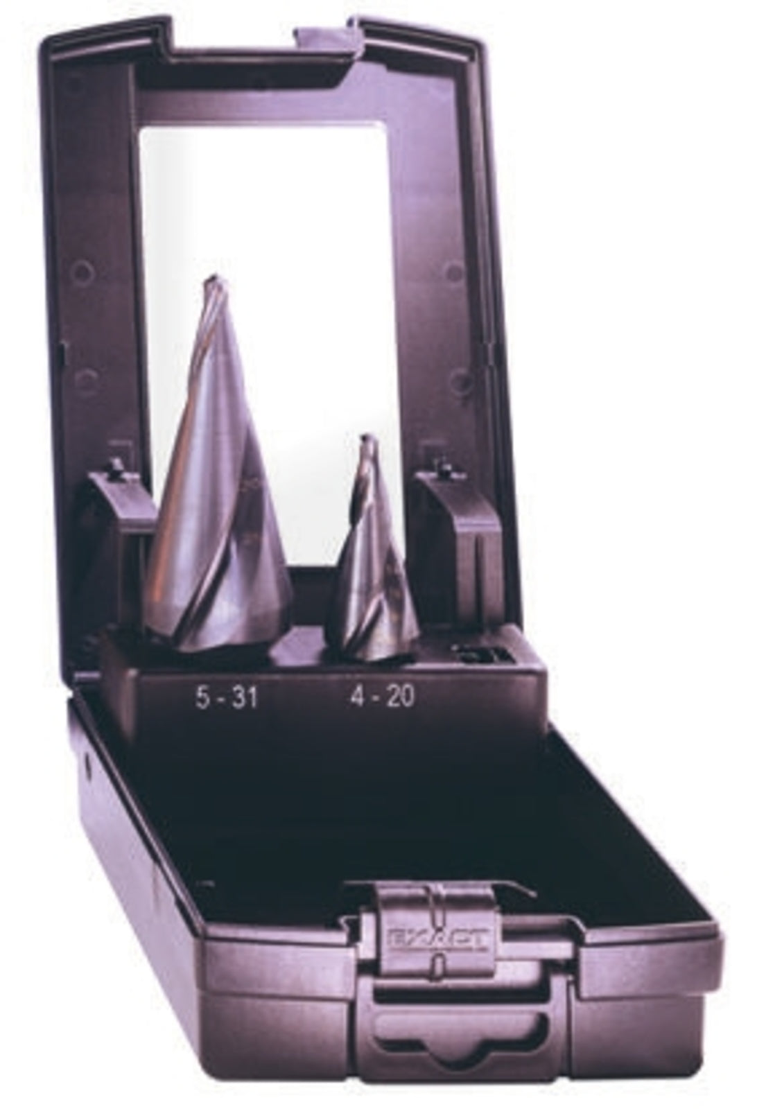 TieDex UK 2-Piece Step Drill Bit Set for Metal, 31 mm Max, 5 mm Min, High Speed Steel Bits