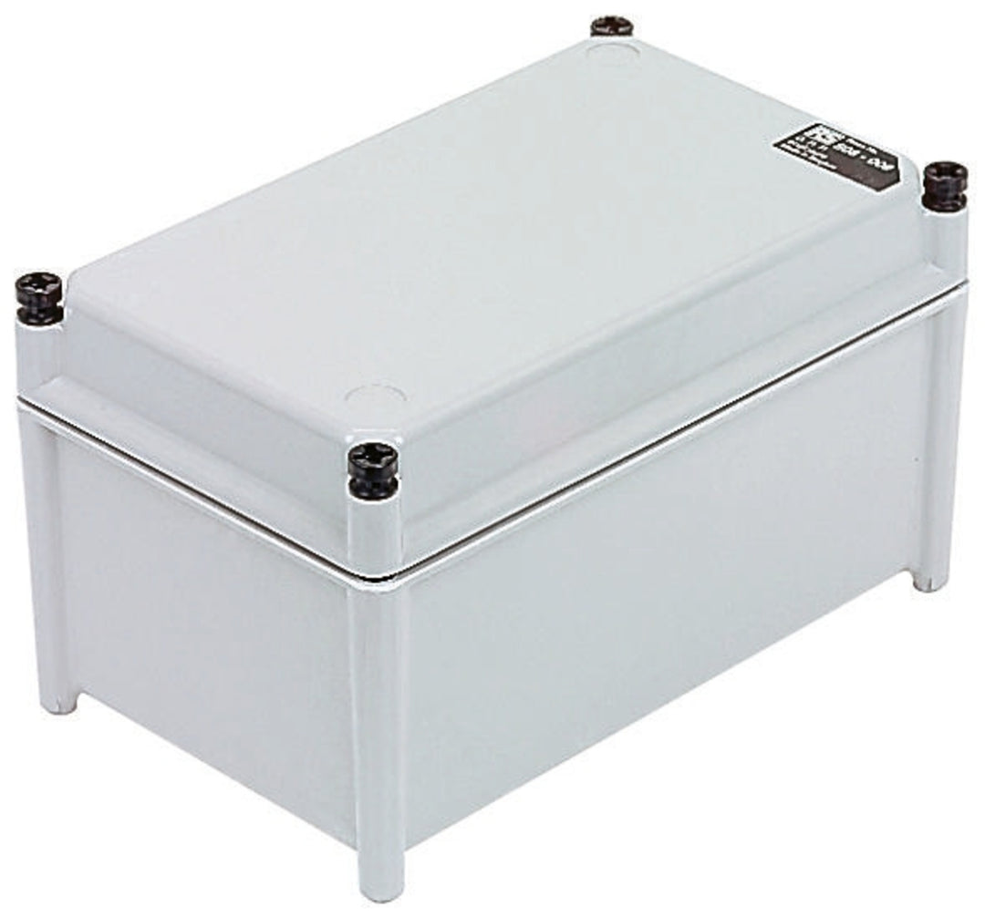 TieDex UK Grey Grey Lid Fibreglass Enclosure, IP67, IK10, 175 mm x 300 mm x 370 mm