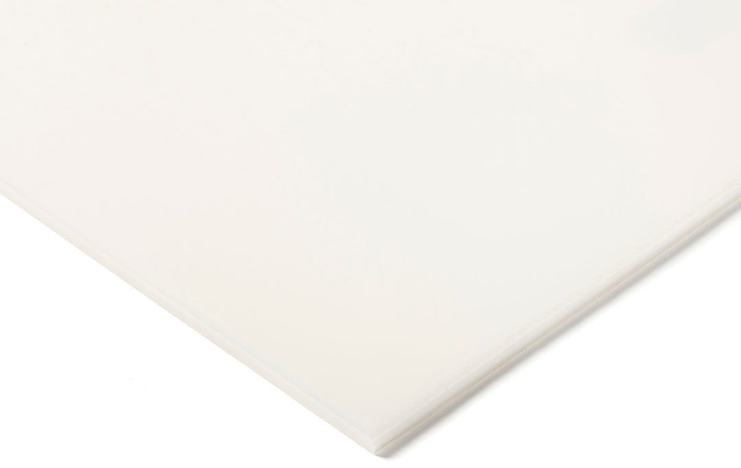 TieDex UK White POM Plastic Sheet, 500 mm x 330mm x 16 mm