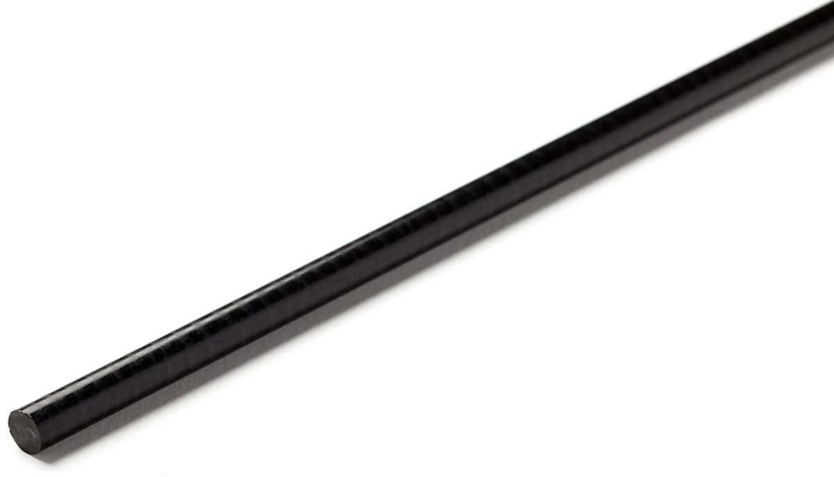 TieDex UK Black Acetal Rod, 500 mm x 150 mm Diameter