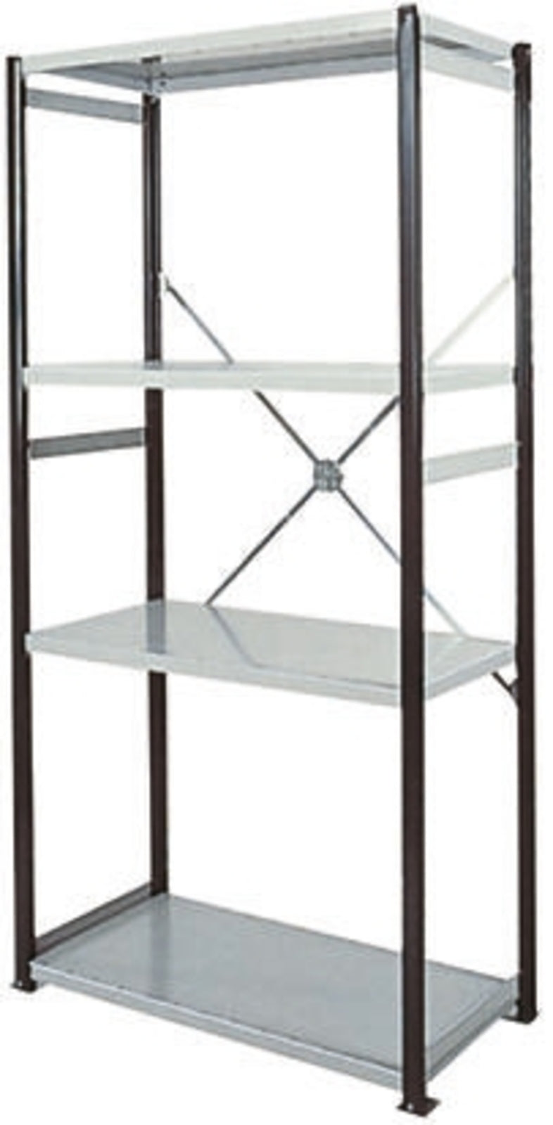 TieDex UK Steel Grey Open Starter Bay, 2.1 m x 400mm x 400 mm