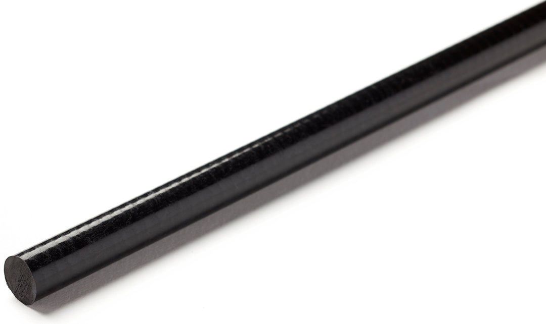 TieDex UK Black Glass-Reinforced Plastic Rod, 1 m x 70 mm Diameter