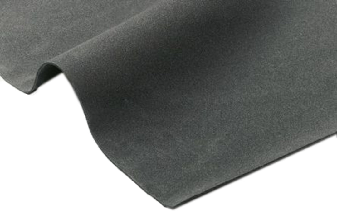 TieDex UK Black Neoprene Rubber Sheet, 1 m x 2m x 25 mm, 80 °C
