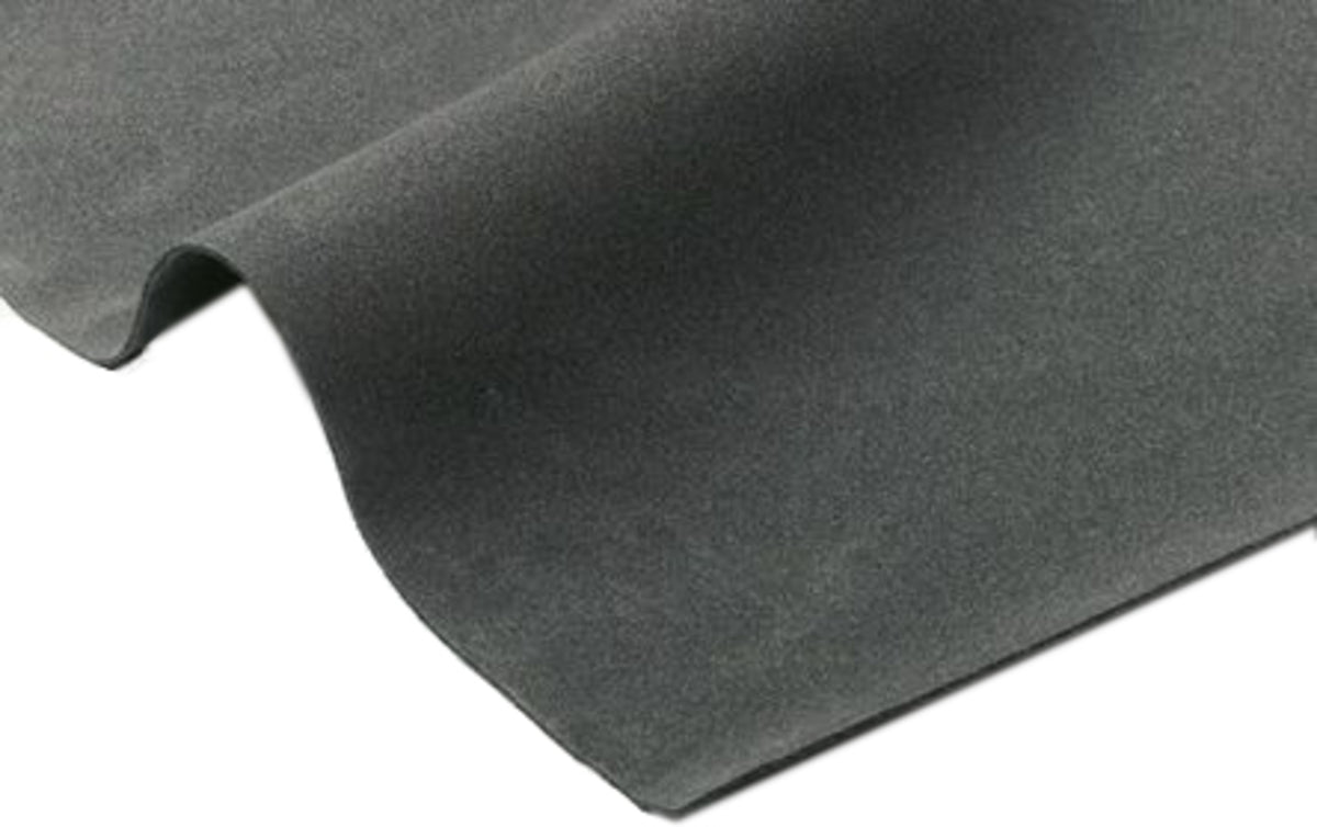 TieDex UK Black Neoprene Rubber Sheet, 1 m x 2m x 25 mm, 80 °C