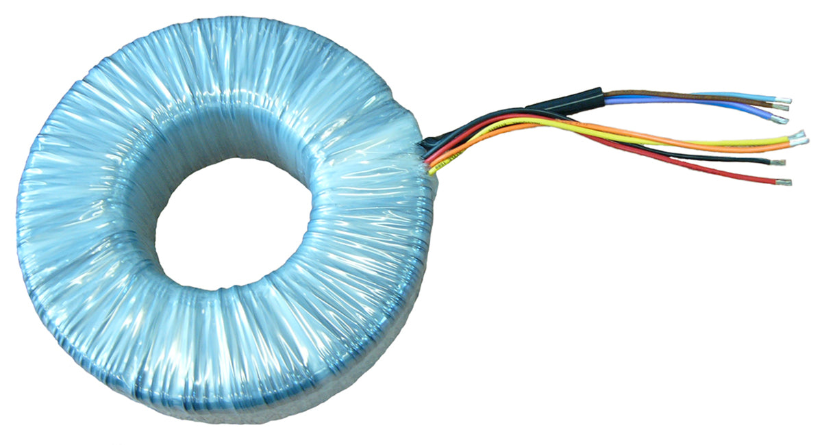 TieDex UK 2 x 115 V ac 2 x 115 V ac Toroidal Transformer 2 Output 1.5 kVA, CE, RoHS