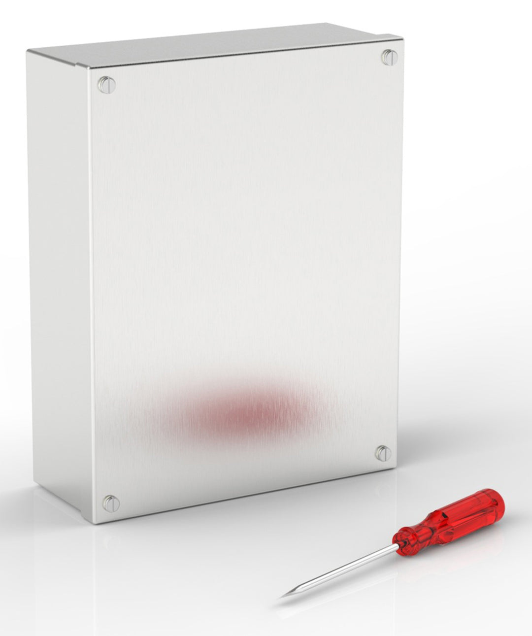 TieDex UK Satin 304 Stainless Steel Adaptable Enclosure Box 220mm x 280 mm x 85 mm