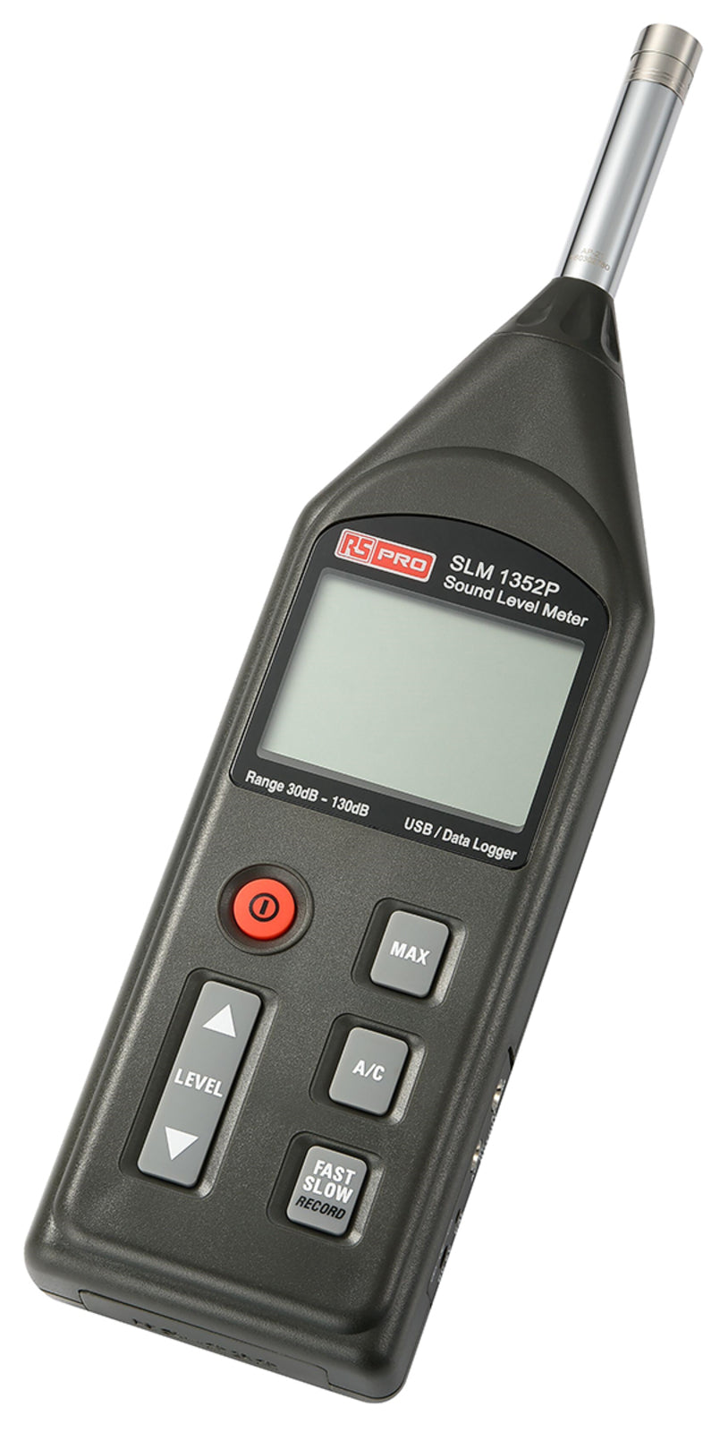 TieDex UK SLM1352P Data Logging Sound Level Meter 30 dB to 130 dB 8 kHz max, RSCAL