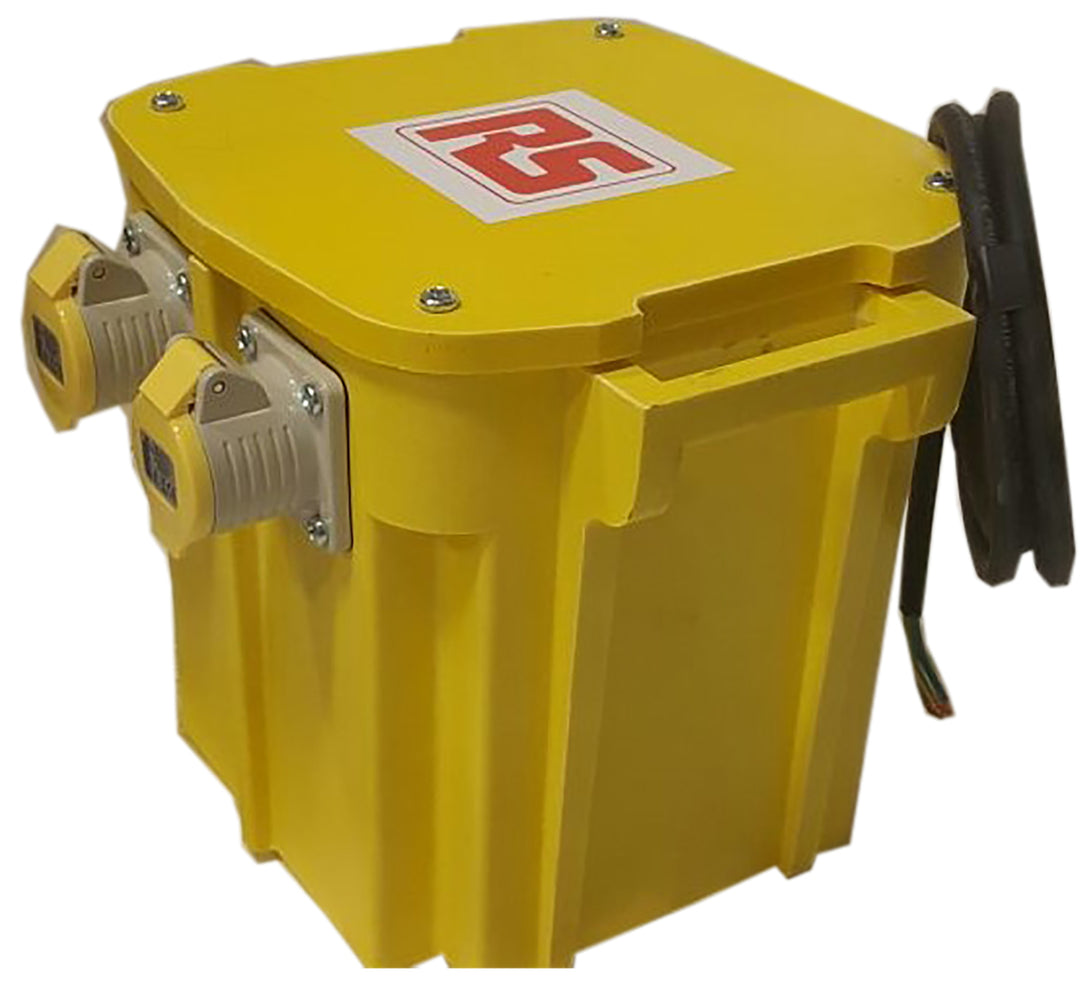 TieDex UK Site Transformer 5 kVA, 230 V ac Primary, 110 V (55V-0V-55V) Secondary, 16 A O/P