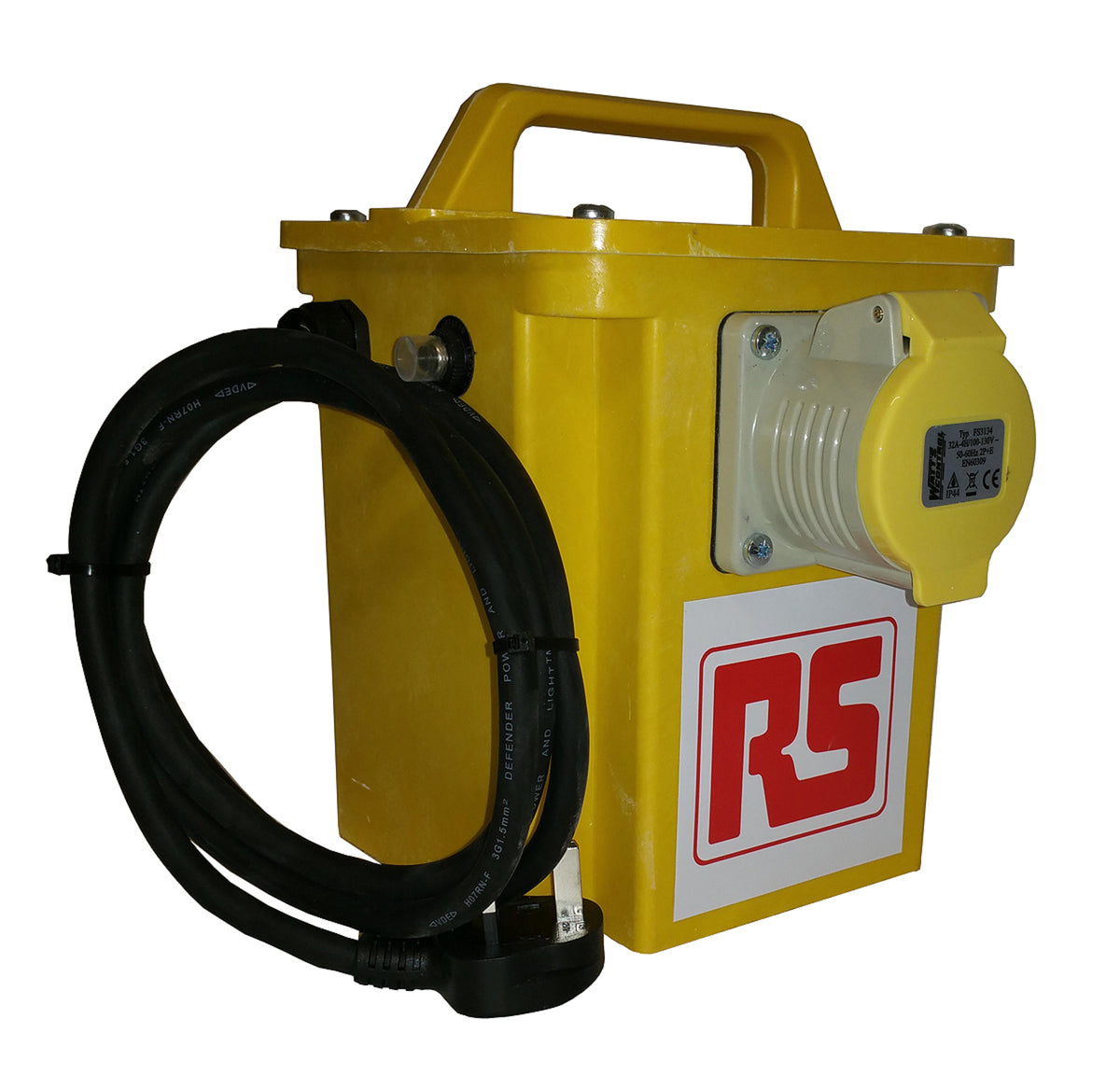 TieDex UK Site Transformer 3.3 kVA, 230 V ac Primary, 110 V (55V-0V-55V) Secondary, 32 A O/P