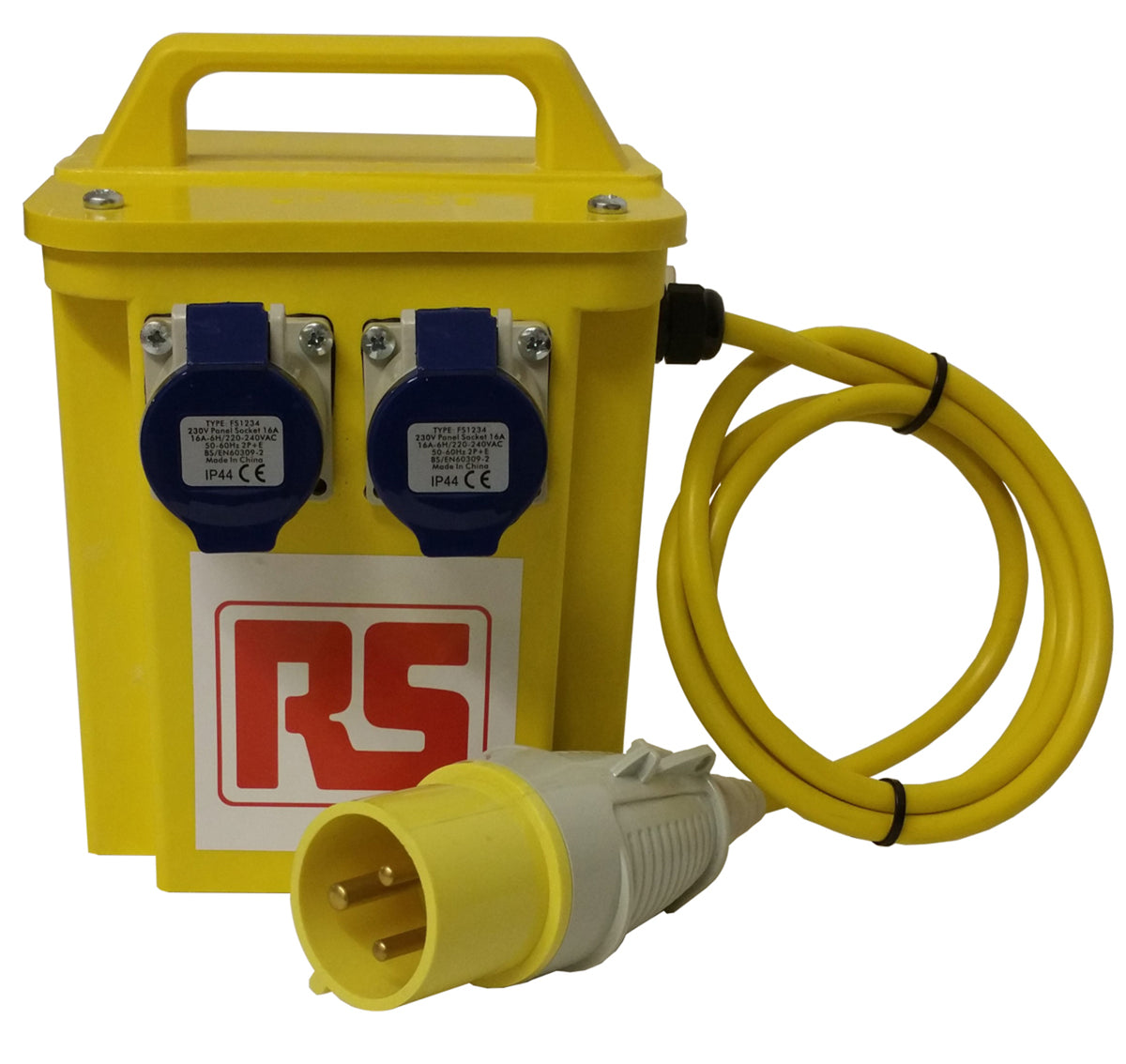 TieDex UK Site Transformer 3.3 kVA, 110 V Primary, 230 V Secondary, 16 A O/P